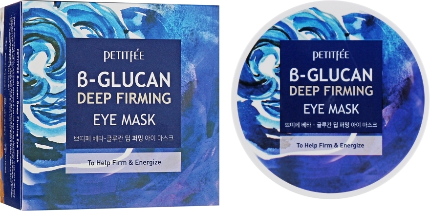Ujędrniające płatki pod oczy - Petitfee & Koelf B-Glucan Deep Firming Eye Mask — фото N1