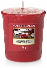 Świeca zapachowa - Yankee Candle Votive Letters to Santa — Zdjęcie N1