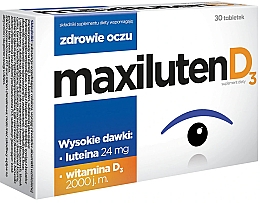 Kup Suplement diety w tabletkach - Aflofarm Maxiluten D3