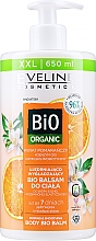 Ujędrniająco-wygładzający balsam do ciała z kwiatem pomarańczy - Eveline Cosmetics Bio Organic Firming & Smoothing Body Bio Balm — Zdjęcie N1