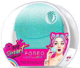Szczoteczka do oczyszczania twarzy - Foreo Luna Play Smart 2 Mint for you! — Zdjęcie N3
