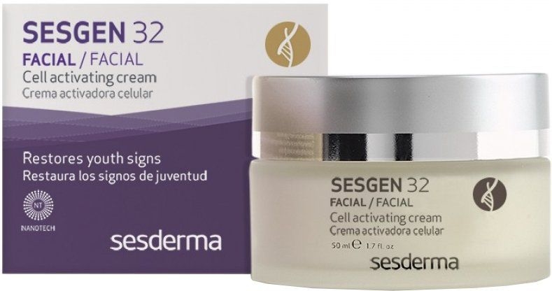 Krem do twarzy aktywujący komórki - SesDerma Laboratories Sesgen 32 Cell Activating Cream
