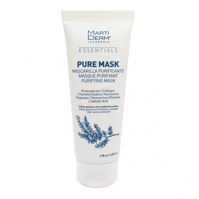Oczyszczająca maska dla skóry problematycznej - MartiDerm Essentials Pure-Mask — Zdjęcie N1