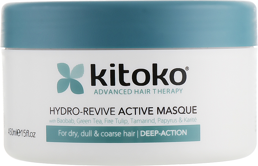 Odżywcza maska do włosów suchych - Affinage Salon Professional Kitoko Hydro Revive Active Masque — Zdjęcie N4