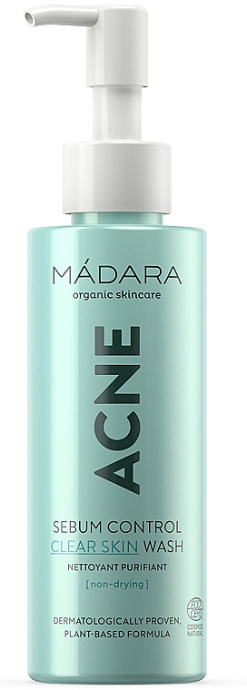 Oczyszczająca pianka do mycia twarzy - Madara Cosmetics Acne Sebum Control Clear Skin Wash — Zdjęcie N1