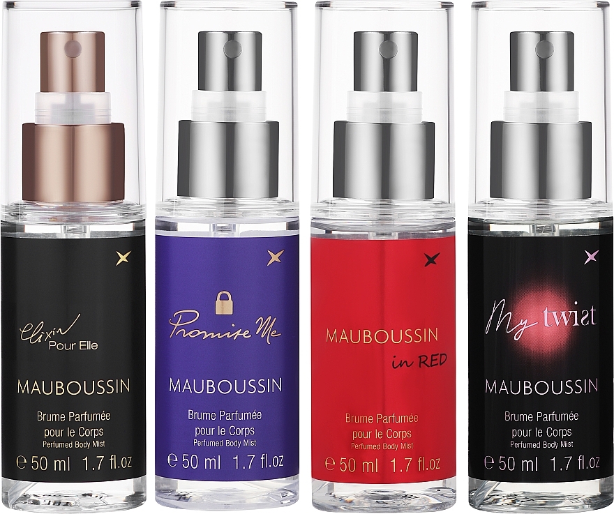 Mauboussin Mauboussin Collection Set - Zestaw (b/spray 4 x 50 ml) — Zdjęcie N1