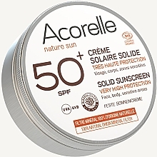 Kup Krem przeciwsłoneczny do twarzy i ciała SPF 50+ - Acorelle Solid Sunscreen Very High Protection SPF 50+