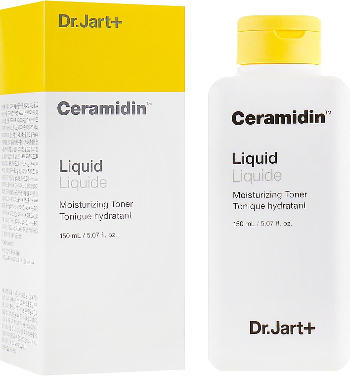Ceramidowy tonik nawilżający do twarzy - Dr. Jart+ Ceramidin Liquid — Zdjęcie N1