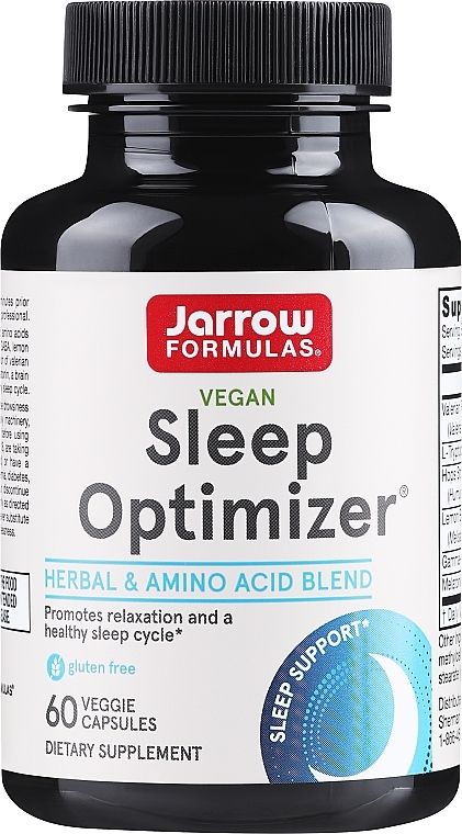 Suplement diety normalizujący sen - Jarrow Formulas Sleep Optimizer — Zdjęcie N1