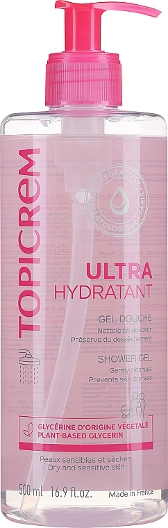 Ultra nawilżający żel pod prysznic - Topicrem Ultra-Moisturizing Shower Gel — Zdjęcie N1