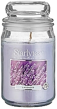Kup Świeca w szklanym słoju - Starlytes Lavender Scented Candle