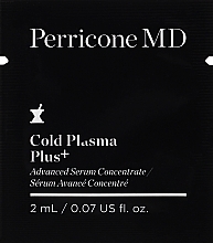 Odmładzające serum do twarzy - Perricone MD Cold Plasma Plus+ Advanced Serum Concentrate (próbka) — Zdjęcie N1