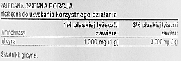 Aminokwas Glicyna w proszku - Now Foods Glycine Pure Powder — Zdjęcie N3