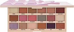 Paleta cieni do powiek - I Heart Revolution Cotton Candy Chocolate Eyeshadow Palette — Zdjęcie N1