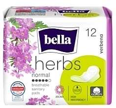 Podpaski higieniczne, 12 sztuk - Bella Herbs Verbena — Zdjęcie N1