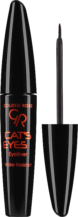 Eyeliner w płynie - Golden Rose Cat’s Eyes Liner