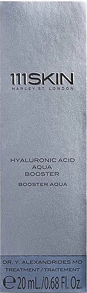 Serum wzmacniające z kwasem hialuronowym - 111SKIN Hyaluronic Acid Aqua Booster — Zdjęcie N2