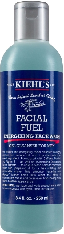 Energizujący żel do mycia twarzy dla mężczyzn - Kiehl's Facial Fuel Energizing Face Wash