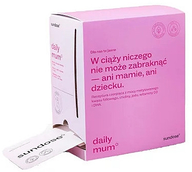 Suplement diety Daily Mum Orange dla kobiet w ciąży - Sundose Suplement Diety — Zdjęcie N1