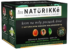 Kup Hialuronowy krem do twarzy na dzień - I`m Naturikke Day Face Cream With Natural Hyaluronic Acid 