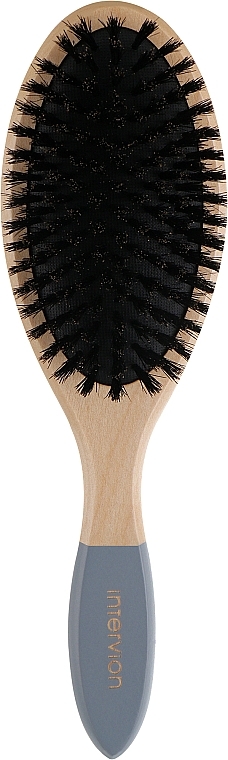 Drewniana szczotka z naturalnego włosia, 498641 - Inter-Vion Wooden Line Brush — Zdjęcie N1