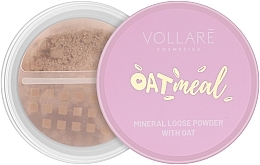Owsiany puder sypki do twarzy - Vollare Oat Meal Mineral Loose Powder With Oat — Zdjęcie N2