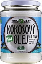 PRZECENA! Olej kokosowy z tłoczenia na zimno - Purity Vision Bio Virgin Cold Pressed Coconut Oil  * — Zdjęcie N4