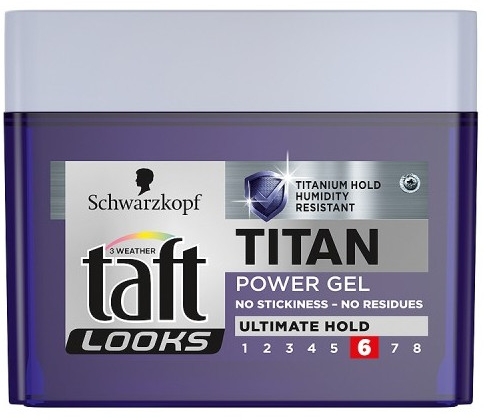 Żel do włosów - Taft Looks Titan Power Gel Ultimate Hold