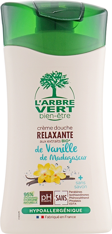 Krem-żel pod prysznic Wanilia - L'Arbre Vert Cream Shower Gel — Zdjęcie N1