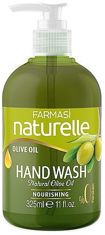 Mydło w płynie do rąk Oliwka - Farmasi Naturelle Olive Oil Nourishing Hand Wash — Zdjęcie N1