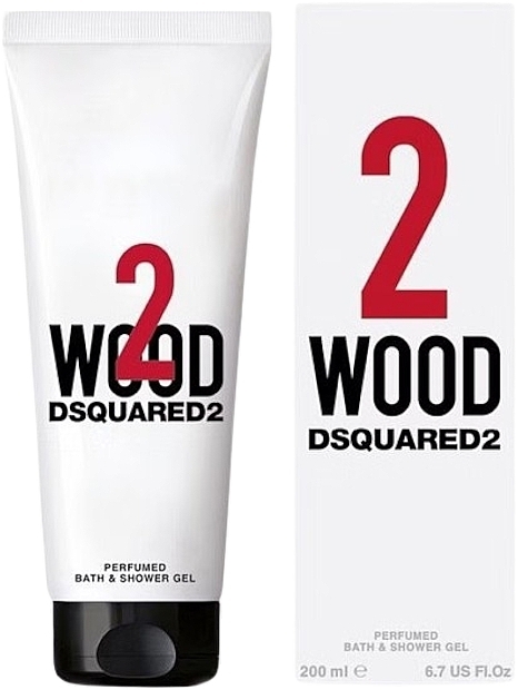 DSQUARED2 2 Wood - Perfumowany żel pod prysznic — Zdjęcie N1