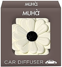 Odświeżacz powietrza do samochodu - Muha Car Flower Bianco Fiori Di Cotone — Zdjęcie N2