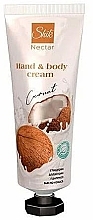 Krem do rąk i ciała Kokos - Shik Nectar Hand & Body Cream  — Zdjęcie N1