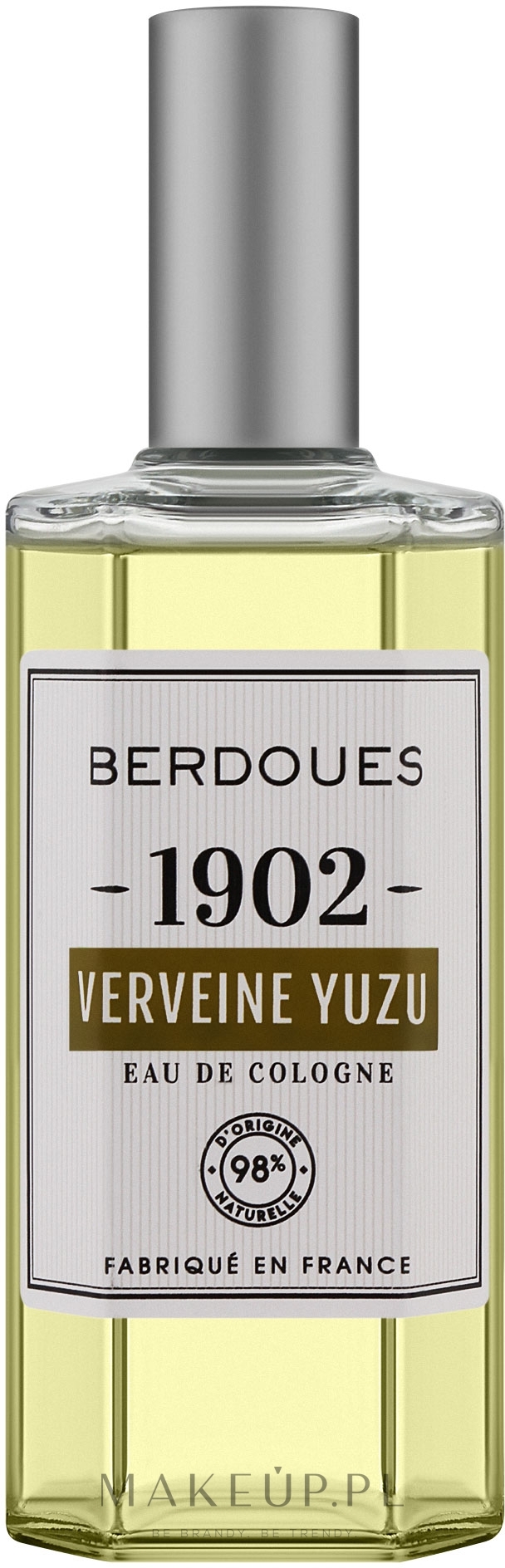 Berdoues 1902 Vervain Yuzu - Woda kolońska — Zdjęcie 125 ml