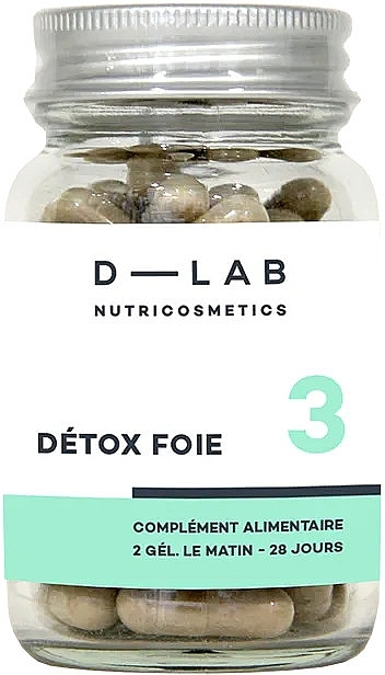 Suplement diety Liver Detox - D-Lab Nutricosmetics Liver Detox — Zdjęcie N1
