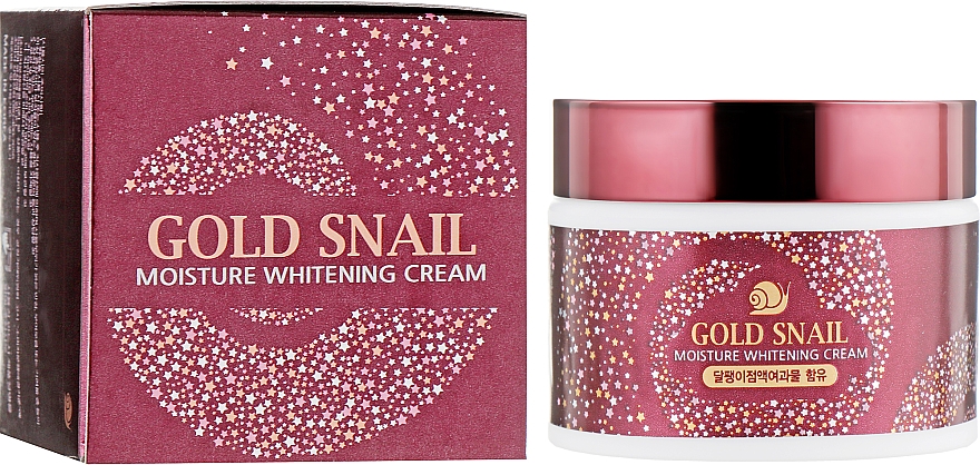 Krem ze śluzem ślimaka - Enough Gold Snail Moisture Whitening Cream