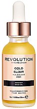Eliksir do twarzy z olejem z dzikiej róży - Makeup Revolution Rosehip Seed Oil Gold Elixir — Zdjęcie N2