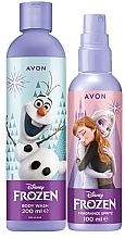 Avon Disney Frozen - Zestaw (spray/100ml + b/wash/200ml) — Zdjęcie N1