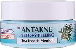 Przeciwtrądzikowy peeling do twarzy Drzewo herbaciane i mentol - Bione Cosmetics Antakne Facial Peeling Tea Tree And Menthol — Zdjęcie N1