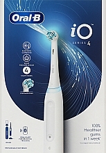 Kup Elektryczna bezprzewodowa szczoteczka do zębów, biała - Oral-B iO Series 4 