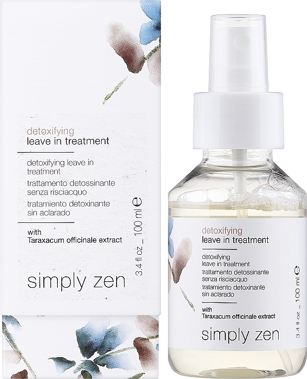 Serum do włosów bez spłukiwania - Z. One Concept Simply Zen Detoxifying Leave In Treatment  — Zdjęcie N2