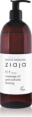 Masło do ciała - Ziaja Baltic Home Spa Fit Mango — Zdjęcie N1