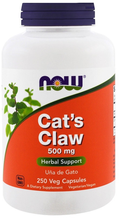 Wyciąg z kociego pazura na wsparcie układu immunologicznego - Now Foods Cats Claw — Zdjęcie N2