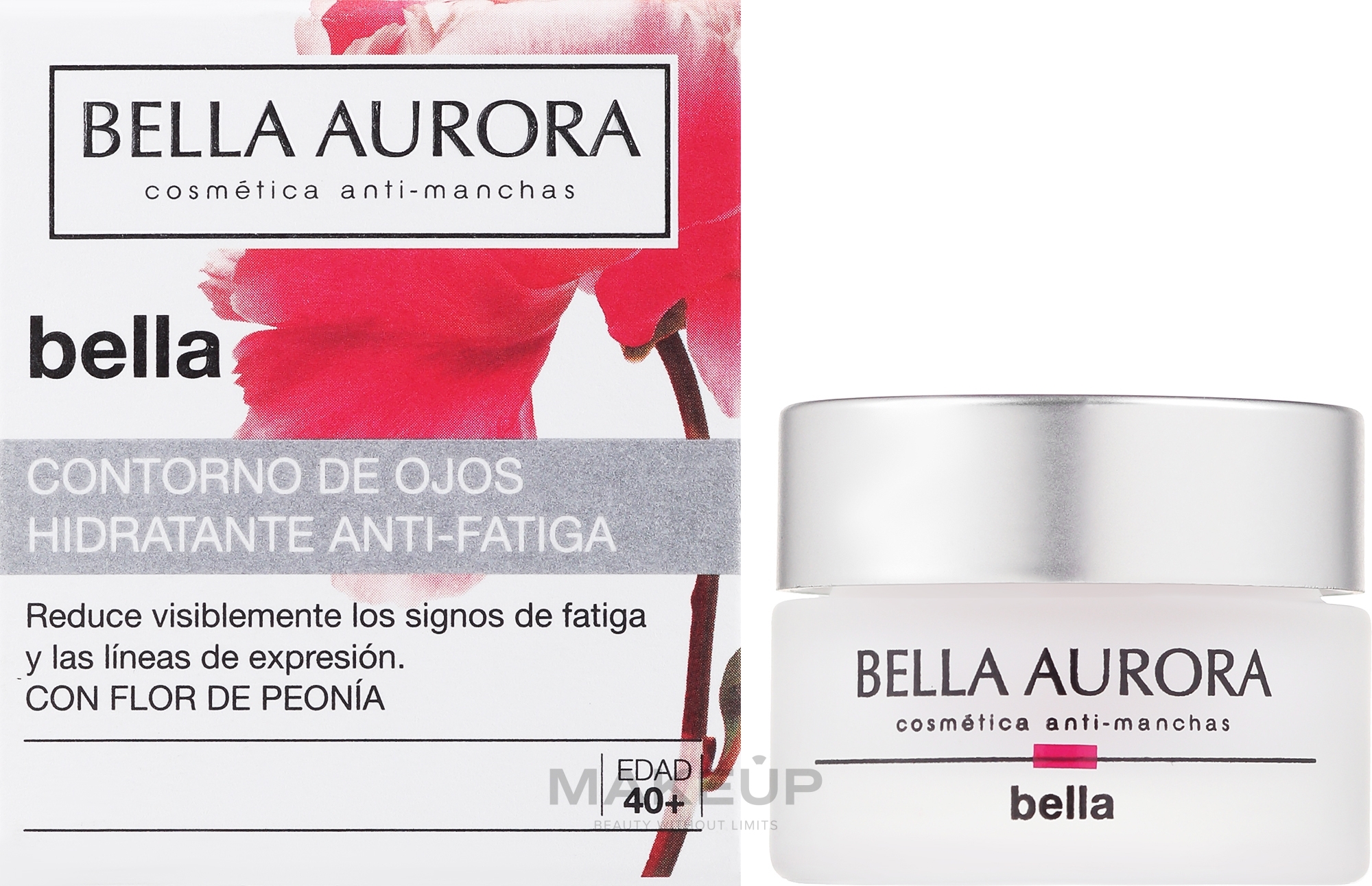 Nawilżający krem na okolice oczu - Bella Aurora Bella Hydrating Eye Contour Cream — Zdjęcie 15 ml