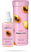 Spray do ciała o zapachu papai - Pupa Fruit Lovers Scented Water Papaya — Zdjęcie N1
