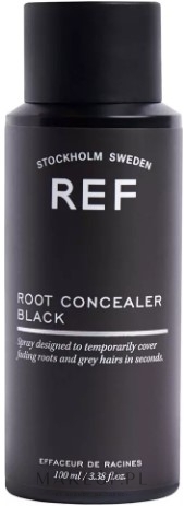	Skraplacz do tonizowania cebulek włosów, 100 ml - REF Root Concealer Spray — Zdjęcie Black