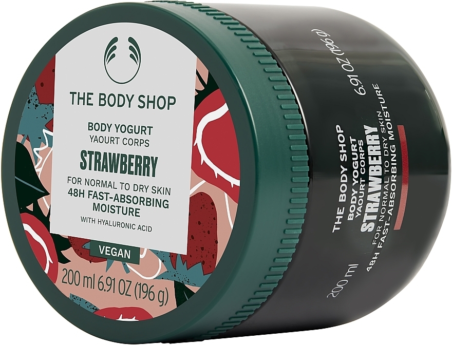 Jogurt do ciała Strawberry - The Body Shop Strawberry Body Yogurt — Zdjęcie N2