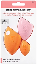 Zestaw gąbeczek do makijażu, 3 szt. - Real Techniques Ultimate Makeup Sponge Blending and Setting Trio — Zdjęcie N2