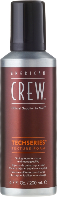 Teksturyzująca pianka do włosów - American Crew American Crew Techseries Texture Foam To Men  — Zdjęcie N1