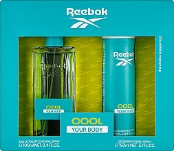 Kup Reebok Cool Your Body For Women - Zestaw (edt 100 ml + deo 150 ml)